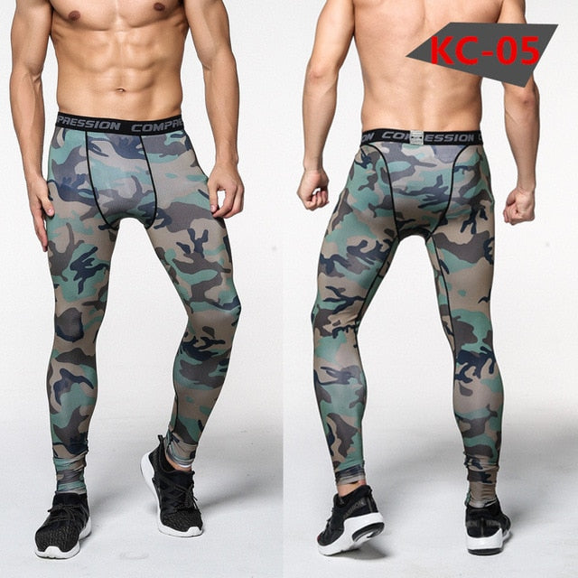 New Camouflage Compression Crossfit Workout Top