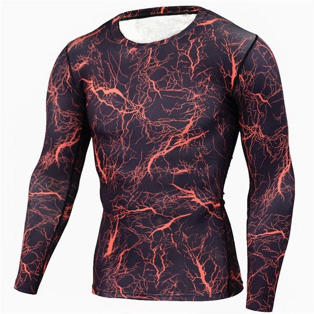 New Camouflage Compression Crossfit Workout Top