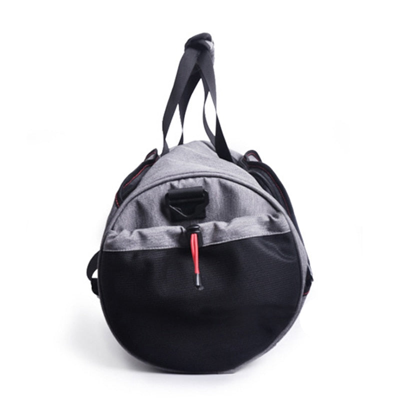 Casual Gym Bag with Shoes Storage